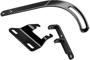 Endxedo Black SBC Alternator Bracket Compatible with Small Block Chevy SWP 283 327 350 Short Water Pump Alternator Bracket Repair Kits