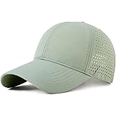 Taidor Quick Dry Baseball Cap Curved Brim Hat Laser Cut Mesh-Back Cap