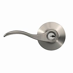 Schlage F51A ACC 619 Accent Door Lever, Keyed Entry
