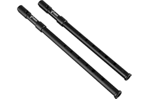 Irish Tin Whistle Set Key of C and Key of D Tin Whistle Penny Whistle ABS Plastic