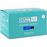 CURO L7 - Cholesterol Multi Test Strips : Included 10 Strips (Device in NOT Included) 10 Qty (TC, TG, HDL &amp; LDL)