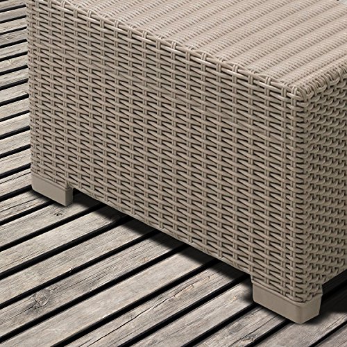 Yukon Glory YG-900 Premium Weather Resistant Outdoor Coffee Table Ottoman WIC