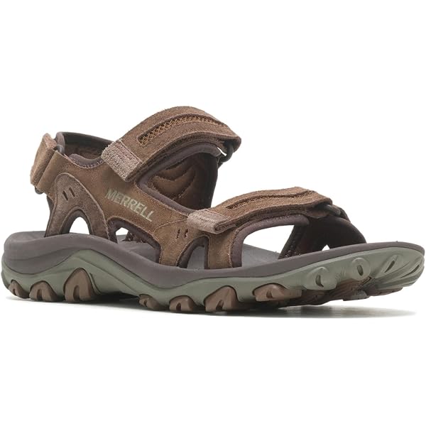 Merrell Mens Size 11 Huntington Sport Earth Brown Leather Convertible Sandals Amazon.com | Merrell Huntington Sport Convert Boulder 7 M  main image 4