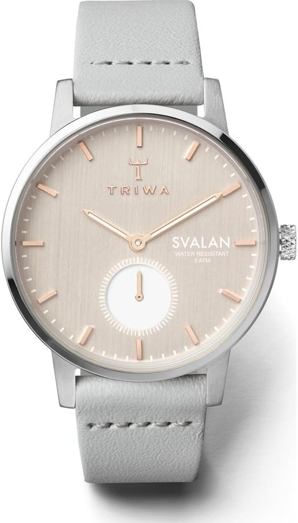Triwa Svalan Watch - Women's Blush Svalan/Grey Classic Super Slim, One Size