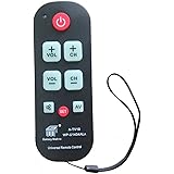 Gmatrix A-TV10 Large Button Universal Waterproof Remote Control