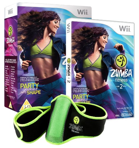 Zumba Fitness 2 : Party Yourself Into Shape + Fitness Belt [Import Anglais]