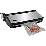 FoodSaver FM2435-ECR Vacuum Sealing System with Bonus Handheld Sealer and Starter Kit, Silver