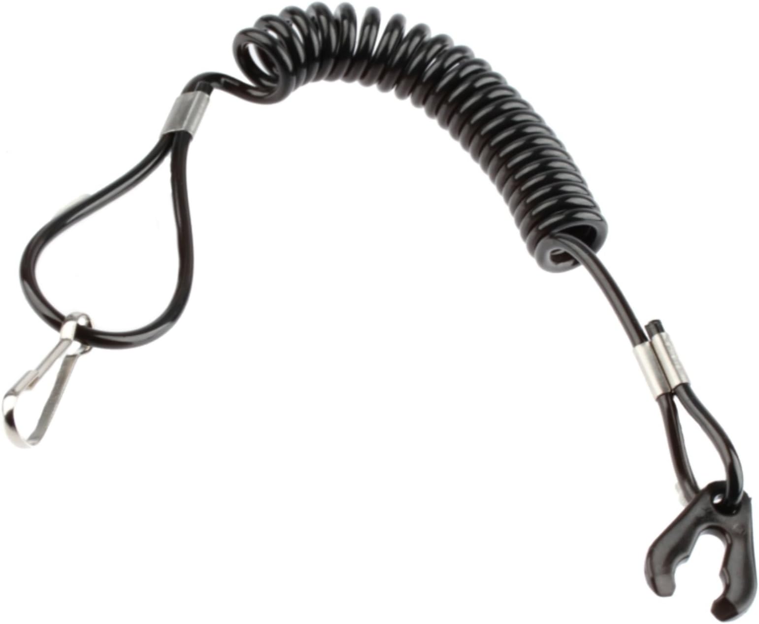 KeylessOption PWC Jet Ski WaveRunner Key Lanyard Stop Kill Switch Safety for Yamaha