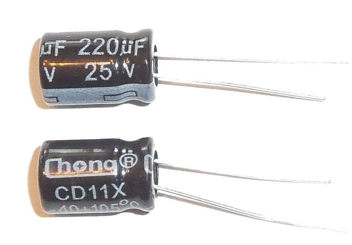 Конденсатор 25v 220uf