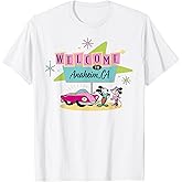 Disney Welcome to Anaheim, CA Disneyland Celebration Retro T-Shirt