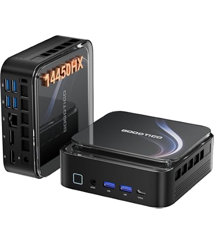 Amazon.com: Mini PC with Intel Core 14450HX (10C/16T, up to 4.8GHz