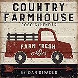 Country Farmhouse 2020 Wall Calendar by 