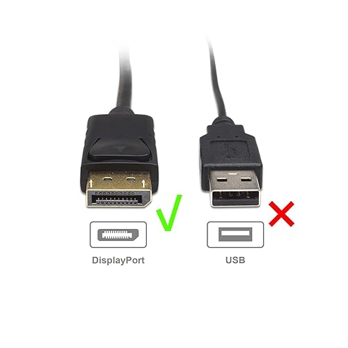 Cable Matters 2-Pack DisplayPort to HDMI Adapter (DP to HDMI Adapter is NOT  Compatible with USB Ports, Do NOT
