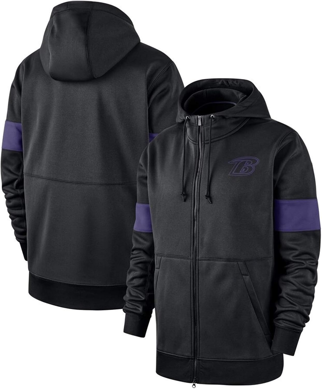 NFL Jersey Bengals de Manga Larga suéter, Sudadera con Cremallera