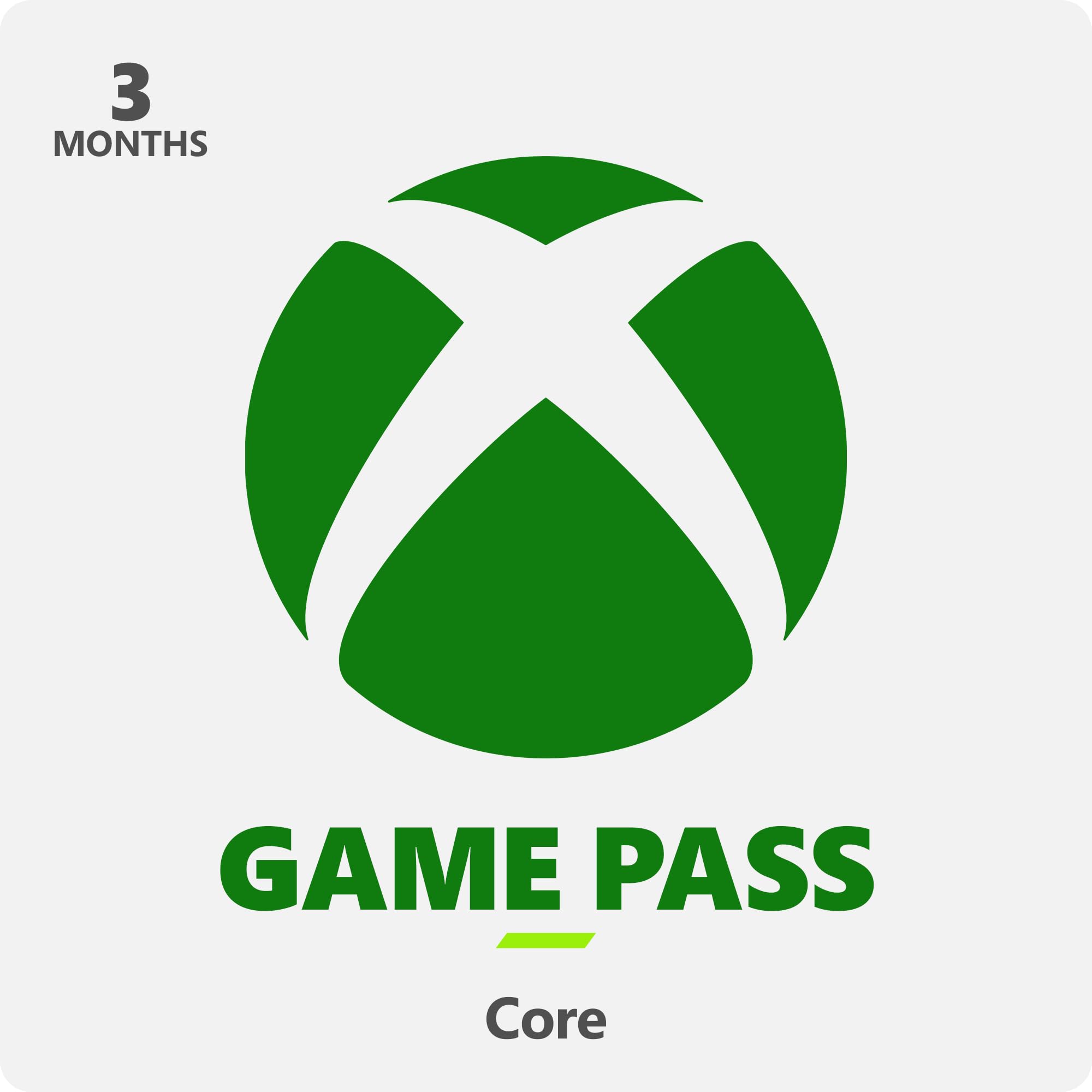 Xbox Game Pass Core – 3 Month Membership [Digital