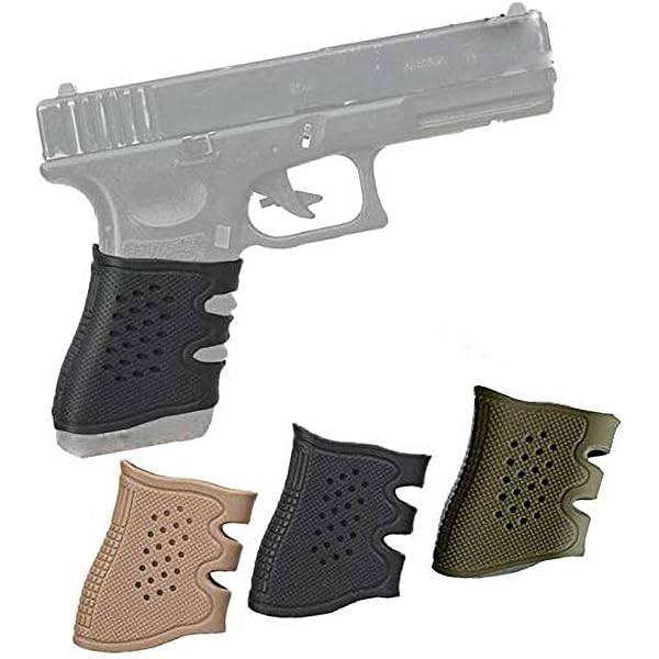 Tactical Rubber Grip Glove Sleeve for Glock 17 19 23 20 21 22 31 34 35