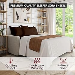 Full Sleeper Sofa Bed Sheet Set - 400 Thread Count