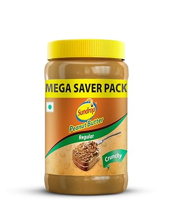 Sundrop Peanut Butter, Crunchy, 924g