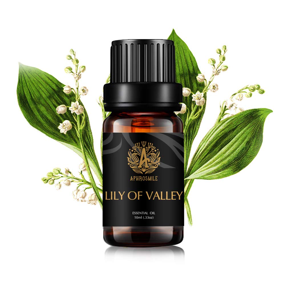Aromatherapy Lily of Valley Essential Oil for Diffuser, 100% Pure Lily of Valley Essential Oil for Massage, Therapeutic Grade Lily of Valleys Essential Oils for Humidifier