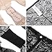 Ekouaer Womens 3 Pack of Sexy Lace Cheeky Hispter Panties Underwear Assorted Colors (Large=US Medium, Grey/Black/Nude)