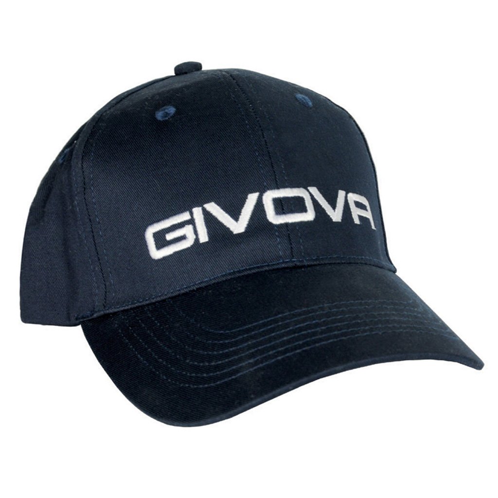 Givova, cap with visor, blue, one size