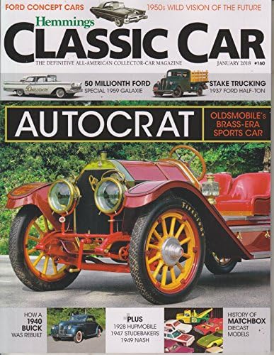 Hemmings Classic Car January 2018 Autocrat - Oldsmobile's Brass-Era Sports Car