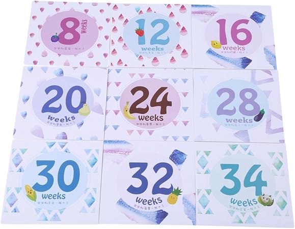 Vwh Zwangerschap Baby Bump Buik Stickers Moederschap Maand Stickers Amazon Nl