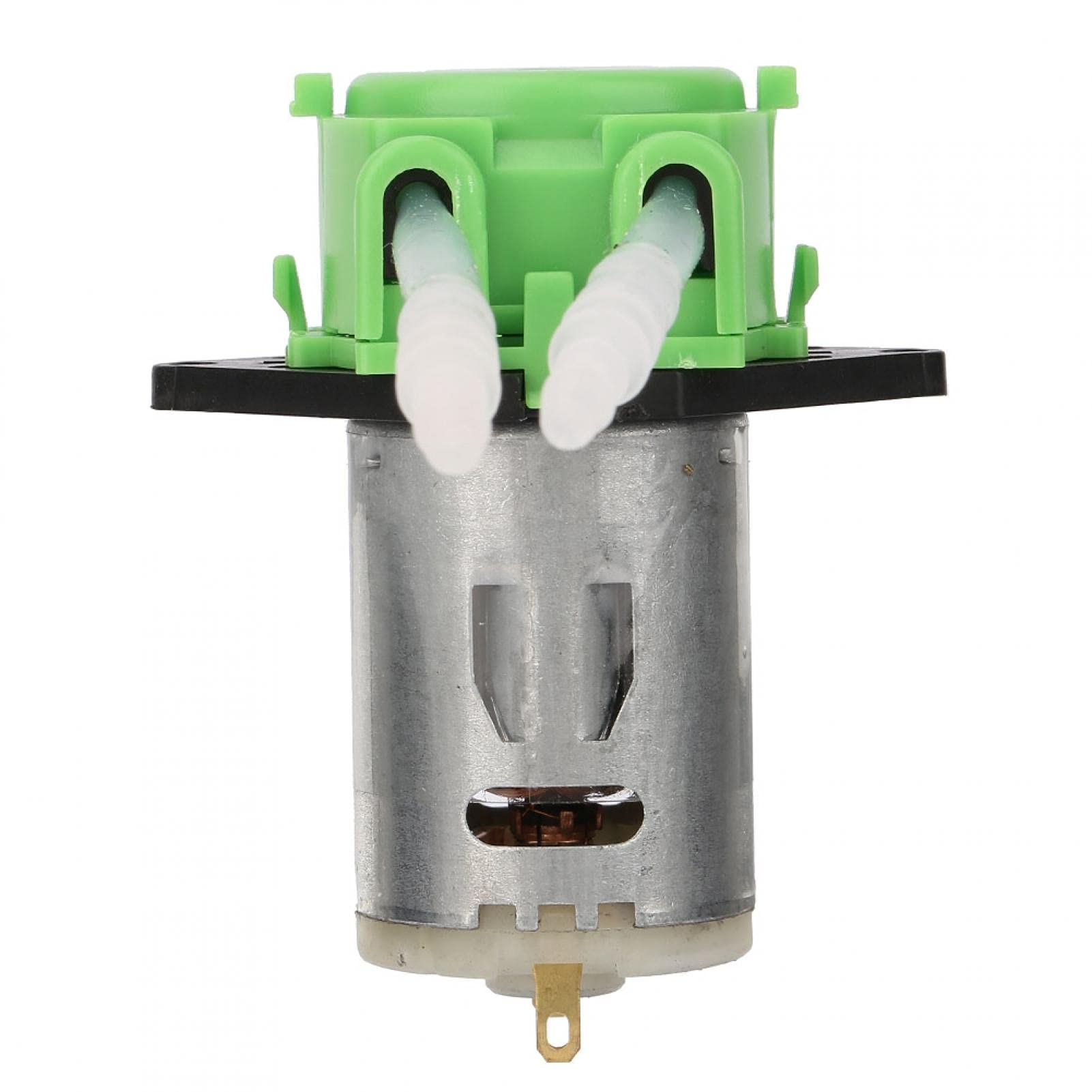 12V DC Dosing Pump DIY Peristaltic Liquid Pump For Aquarium Lab Chemical Analysis(Green)