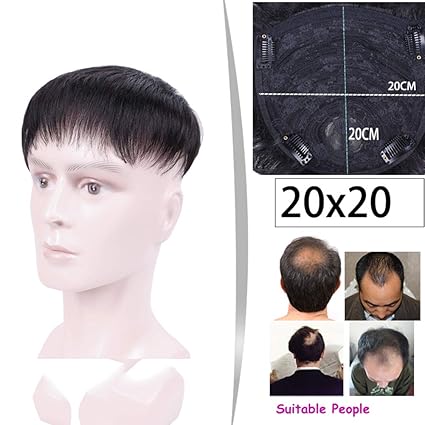 Tocado Para El Pelo Para Hombre Color Negro Natural Y