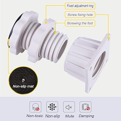 HADMB Resistente Base Lavadora Ajustable Soporte Lavadora Sin ...