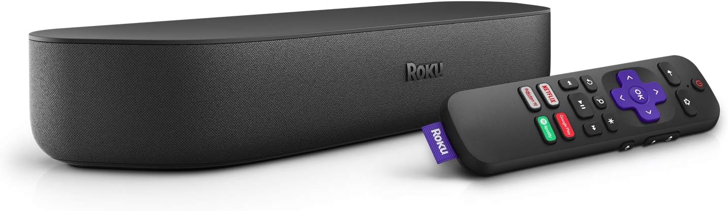 Roku Streambar Hd 4k Hdr Streaming Media Player And Amazon Co Uk Electronics