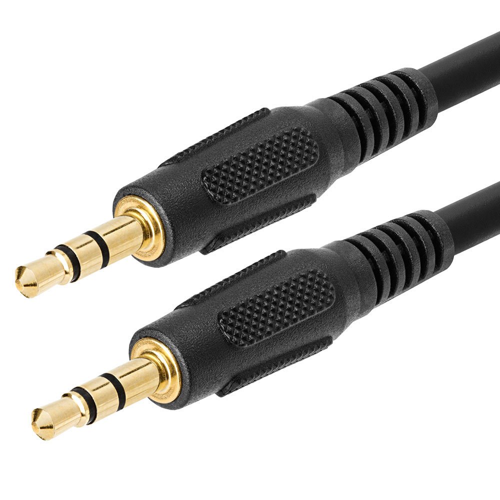 Cmple Stereo Audio Patch Cable Male to Male 3.5mm 12 FT Amazon.co.uk Computers & Accessories
