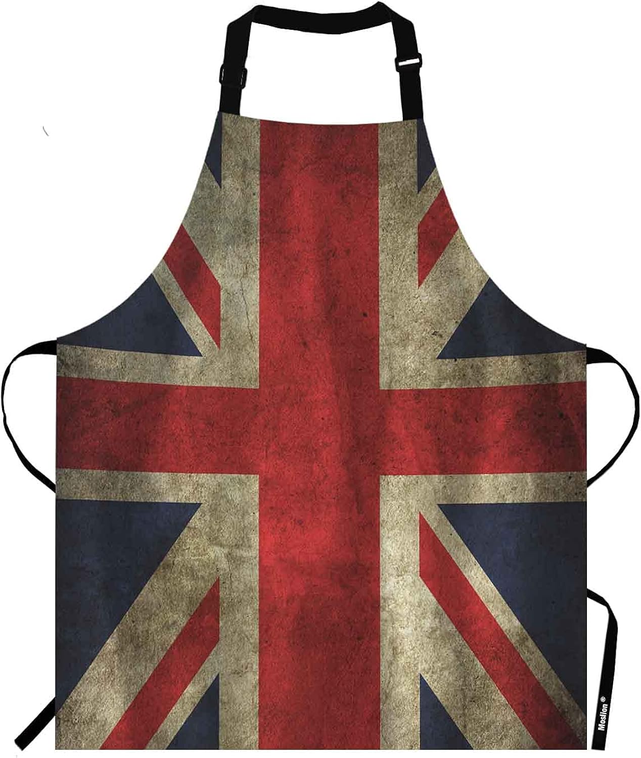 Moslion Vintage Uk Flag Apron,United Kingdom Union Jack Flag British