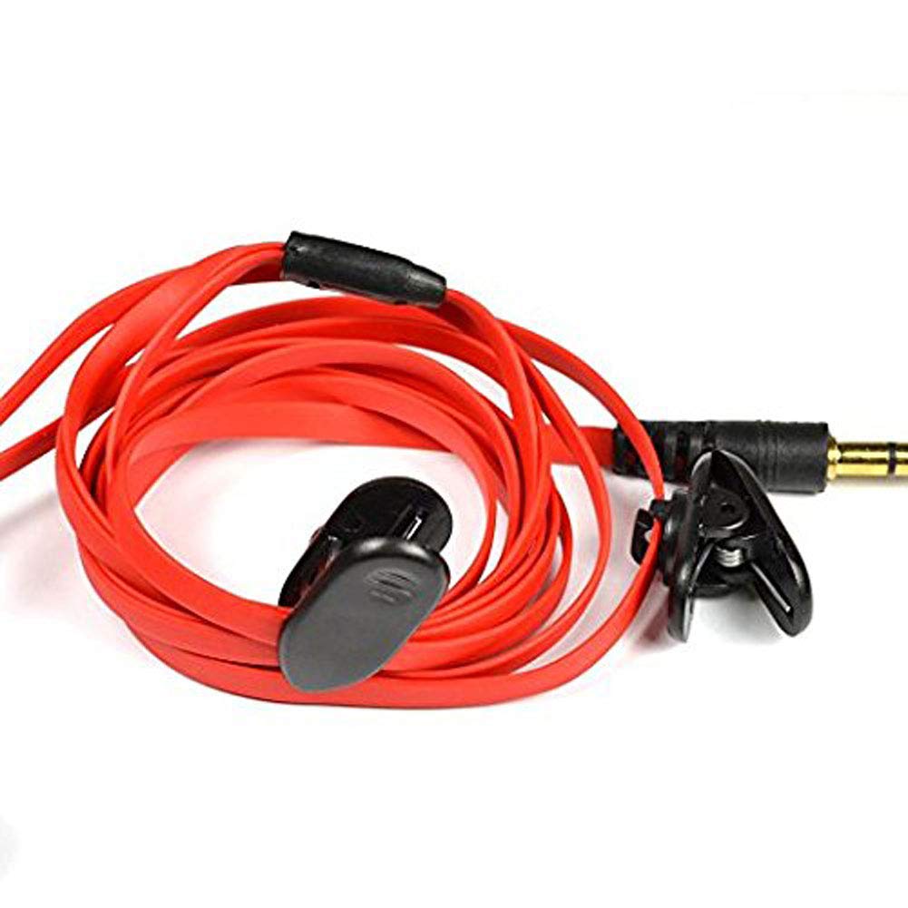 Shindel Rotate Mount Cable Clothing Clip Shirt Clips for Headphone Earphone and Headset Cable and Wire, 6 PCS