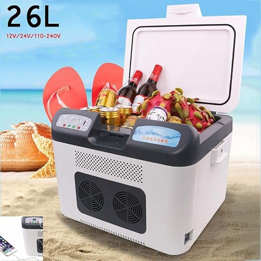 26L Nevera Termoeléctrica 12V 24V 220V Nevera Electrica Camping ...