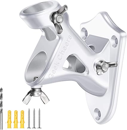 pix Metal Flag Holder For House geek cheers flag pole mount for 1 inch pole banner holder 304 stainless steel flag pole holder for house heavy duty metal flag holder with