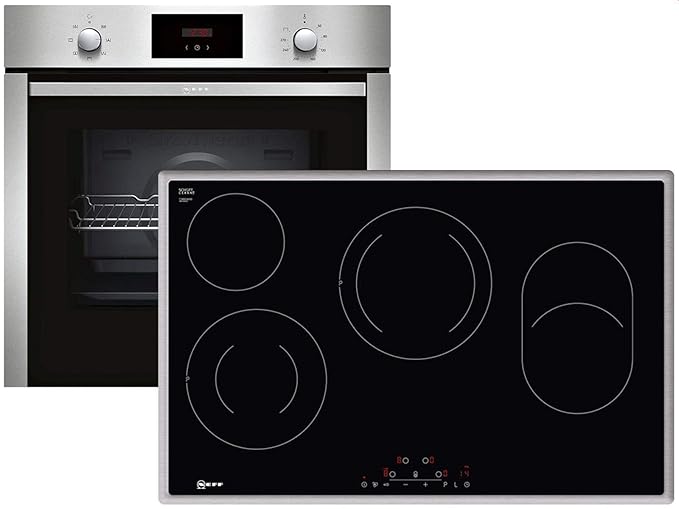 Neff XB38 Set horno BCB1602 + placa vitrocerámica TBD1836N Horno ...