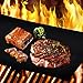 UNIFUN Grill Mat, Set of 3 Non-stick BBQ Grilling Accessories for Weber, Gas, Charcoal Grills with 1 Basting Brush
