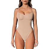 herslims Shapewear Tummy Control Bodysuit Thong or Brief: Sculpting Shaper Tank Top Bodysuits & Snatched Waist Body Suit