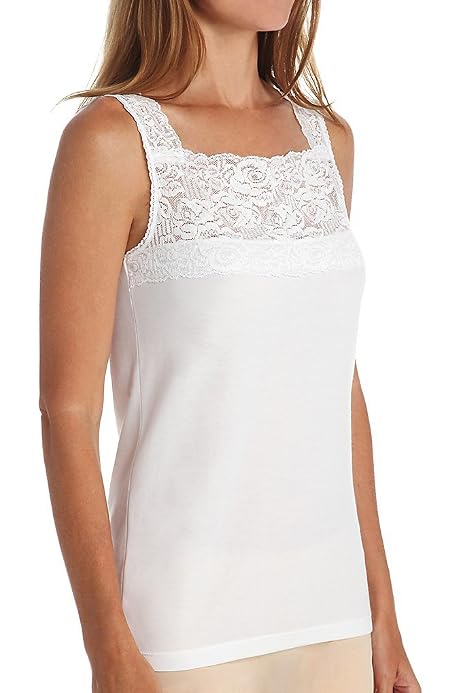 Cuddl Duds Peek-A-Boo Camisole, Pink, Medium at Amazon Women's Clothing  store