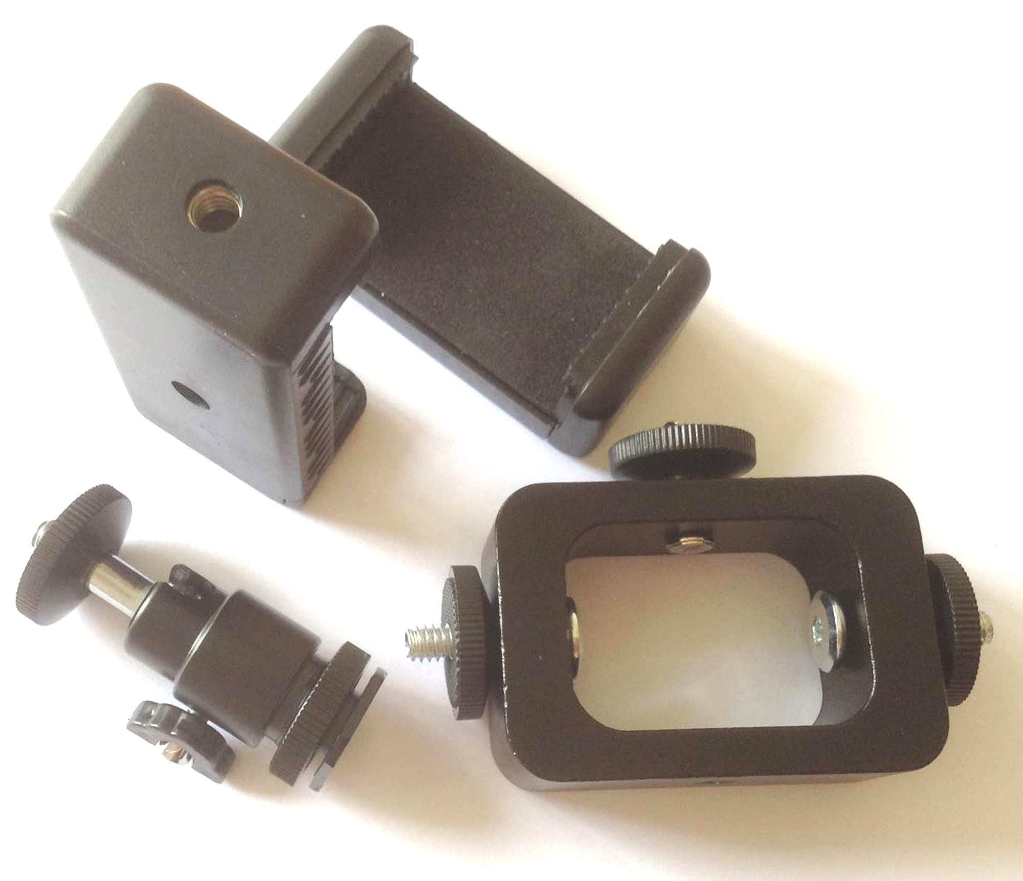 Camera Equipment Tripod Anchor Direct Broadcast Bracket Three-Machine Clip Mobile Live Telecast Artifact Multi-Seat Rack Support Holder