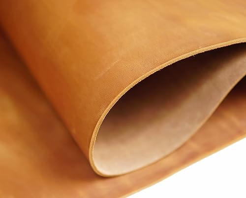 MEISTER SHEET【LEATHER】【箔】BROWN Leather sheets TAN and BROWN, pre cut leather pieces random