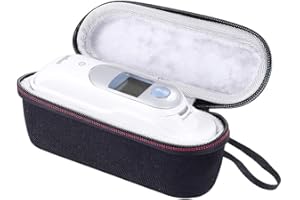 DailyU Thermometer Case - Fits for Braun Thermoscan 7 IRT6520 & Braun Digital Ear Thermometer ThermoScan 5 IRT6500 EVA Hard Case Travel Protective Carrying Storage Bag (CASE ONLY)