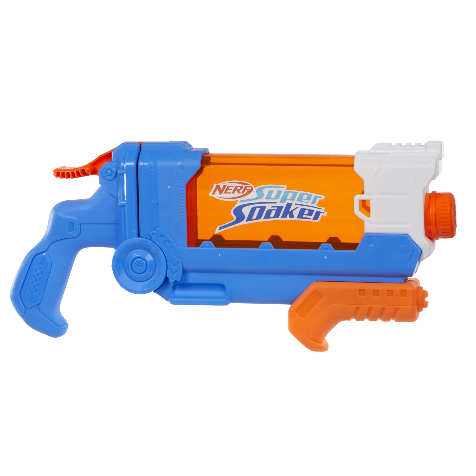 Nerf Super Soaker Flip Fill Water Blaster, 4 Spray Styles, Fast Fill, 30 Fluid Ounce Tank, Water Toys for 6 Year Old Boys & Girls & Up