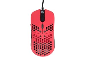 G-Wolves Hati HTM/HT-M Medium 56g Ultra Lightweight Honeycomb Wired Gaming Mouse, PixArt 3389 Sensor 16000 DPI, 6 Programmabl
