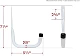 Shepherd Hardware 8096E Heavy Duty Steel Garage Storage Utility Hooks 3 Sizes 6 view 5