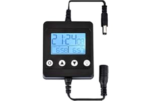 KZKR Aquarium Light Timer LED Dimmer Lighting Controller Adjustment Universal