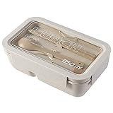 Chchmu Bento Box Portable Lunch Box Leakproof Salad