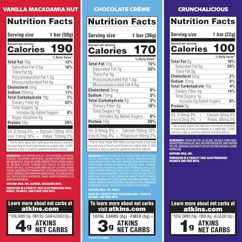 ATKINS LIFESTYLE VARIETY PACK (15 COUNT)