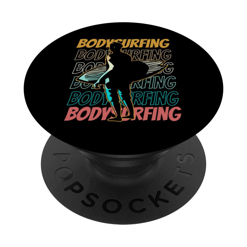 Bodysurfing Hobby Body Surfing Bodysurf Bodysurfer PopSockets Swappable PopGrip